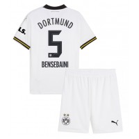 Fotbalové Dres Borussia Dortmund Ramy Bensebaini #5 Dětské Alternativní 2024-25 Krátký Rukáv (+ trenýrky)